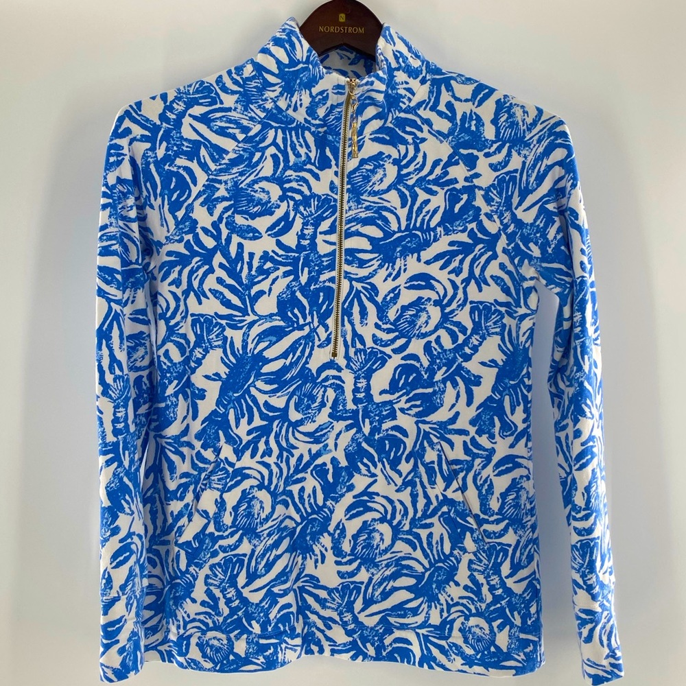 Lilly Pulitzer UPF 50+ Skipper Popover Size XS EUC
